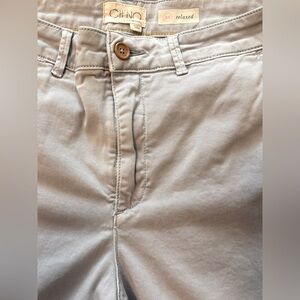Chino Relaxed Fit Pants in Lilac- Size 31 Anthropologie
